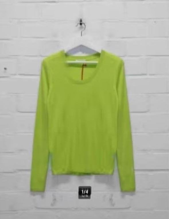 Just in Case - Mooi fijngebreid truitje mt 42 + 44 - Nieuw, Kleding | Dames, Maat 42/44 (L), Nieuw, Ophalen of Verzenden, Groen