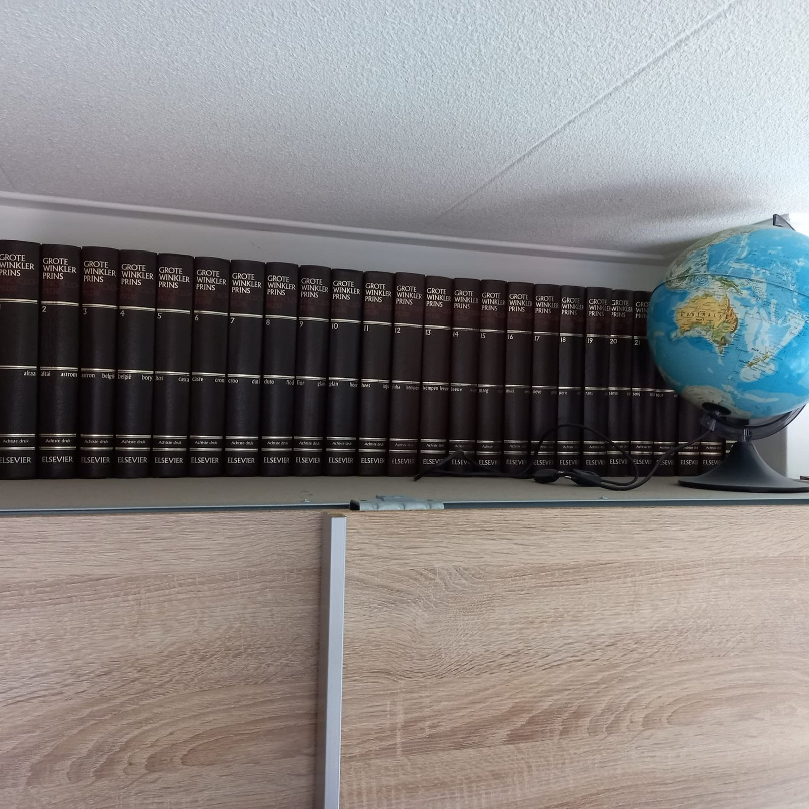 Elsevier Grote Winkler Prins encyclopedie 25 stuks, Boeken, Encyclopedieën, Ophalen, Gelezen, Algemeen, Complete serie