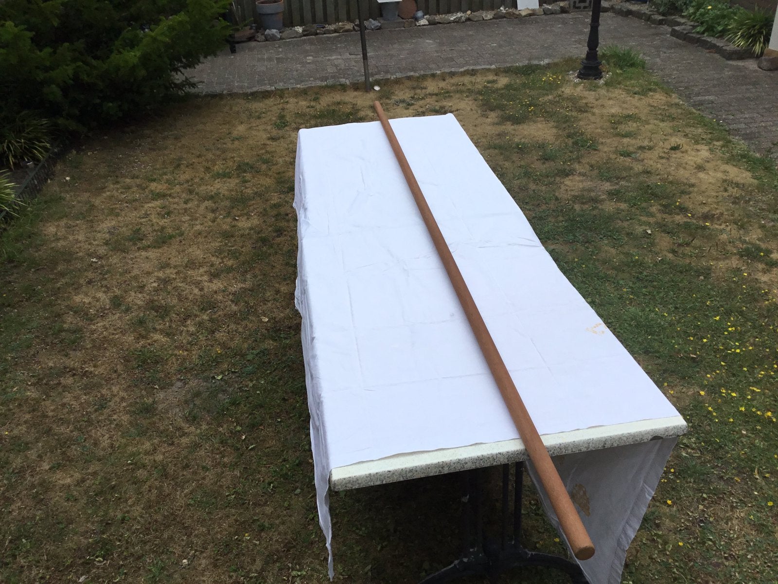 HARDHOUTEN    TRAPLEUNING      (  RECHT  ), Ophalen, Zo goed als nieuw, 2 tot 4 meter