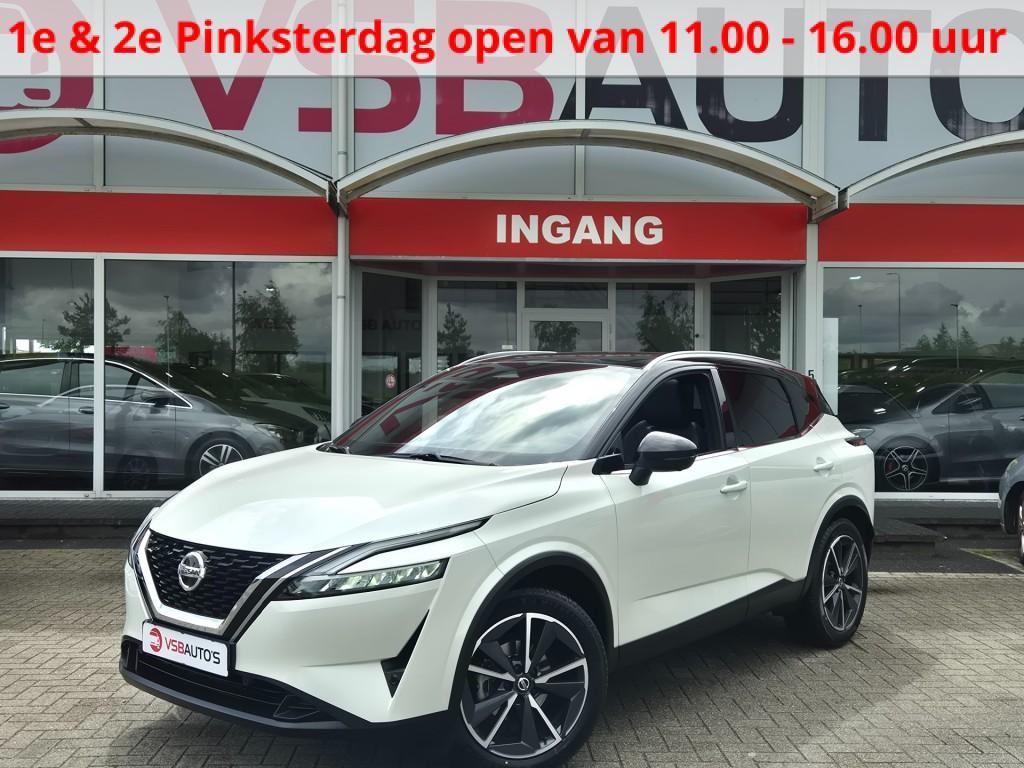 Nissan QASHQAI 1.3 MHEV AUT. 158PK TEKNA PANO-DAK NAVI 360-C, Automaat, Gebruikt, Huisgarantie, Met garantie (alle)