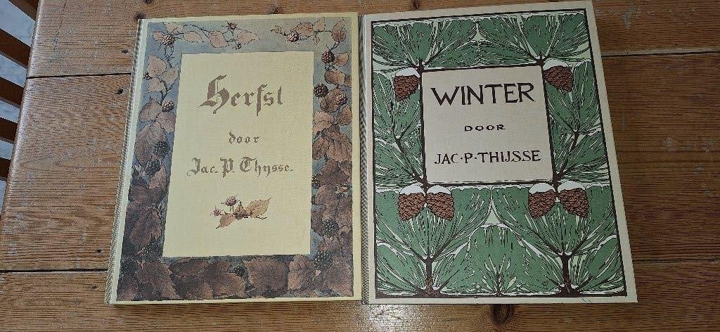 Jac. P. Thijsse - Lente, Zomer, Herfst, Winter Verkade, Ophalen of Verzenden, Gelezen, Natuur algemeen