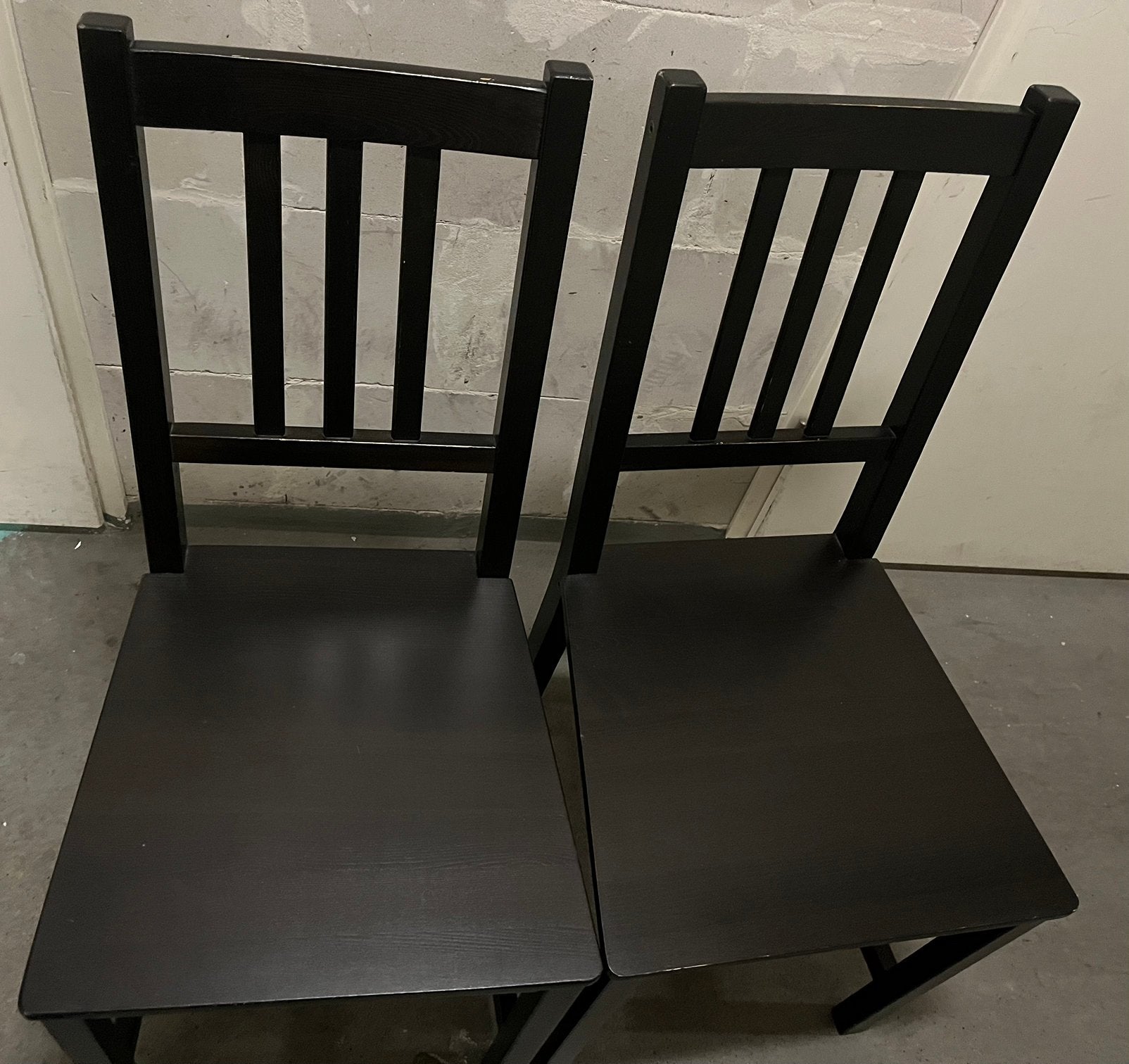 Ikea stoelen, Ophalen, Gebruikt, Twee, Wit