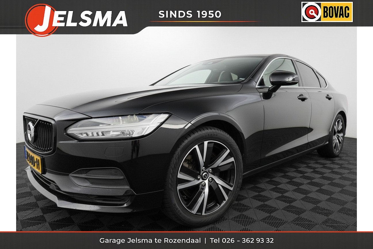 Volvo S90 2.0 T4 Momentum+ 190pk Aut., Navi | Leer | Trekhaa, Dealer onderhouden, 15 km/l, Euro 6, 1969 cc