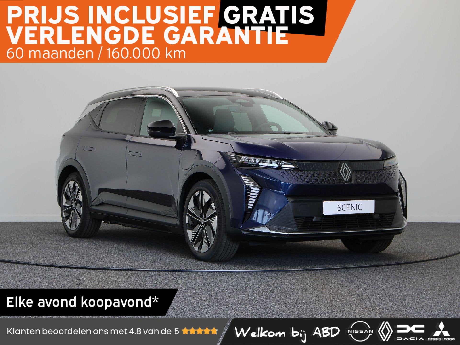 Renault Scenic E-Tech EV87 long range techno | Vijf jaar gar