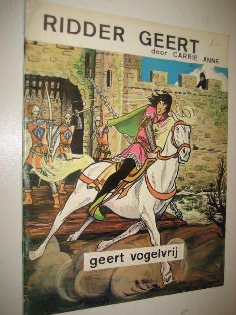 Ridder geert 1 en 2    1e druk 1968, Meerdere stripboeken, Ophalen of Verzenden, Gelezen