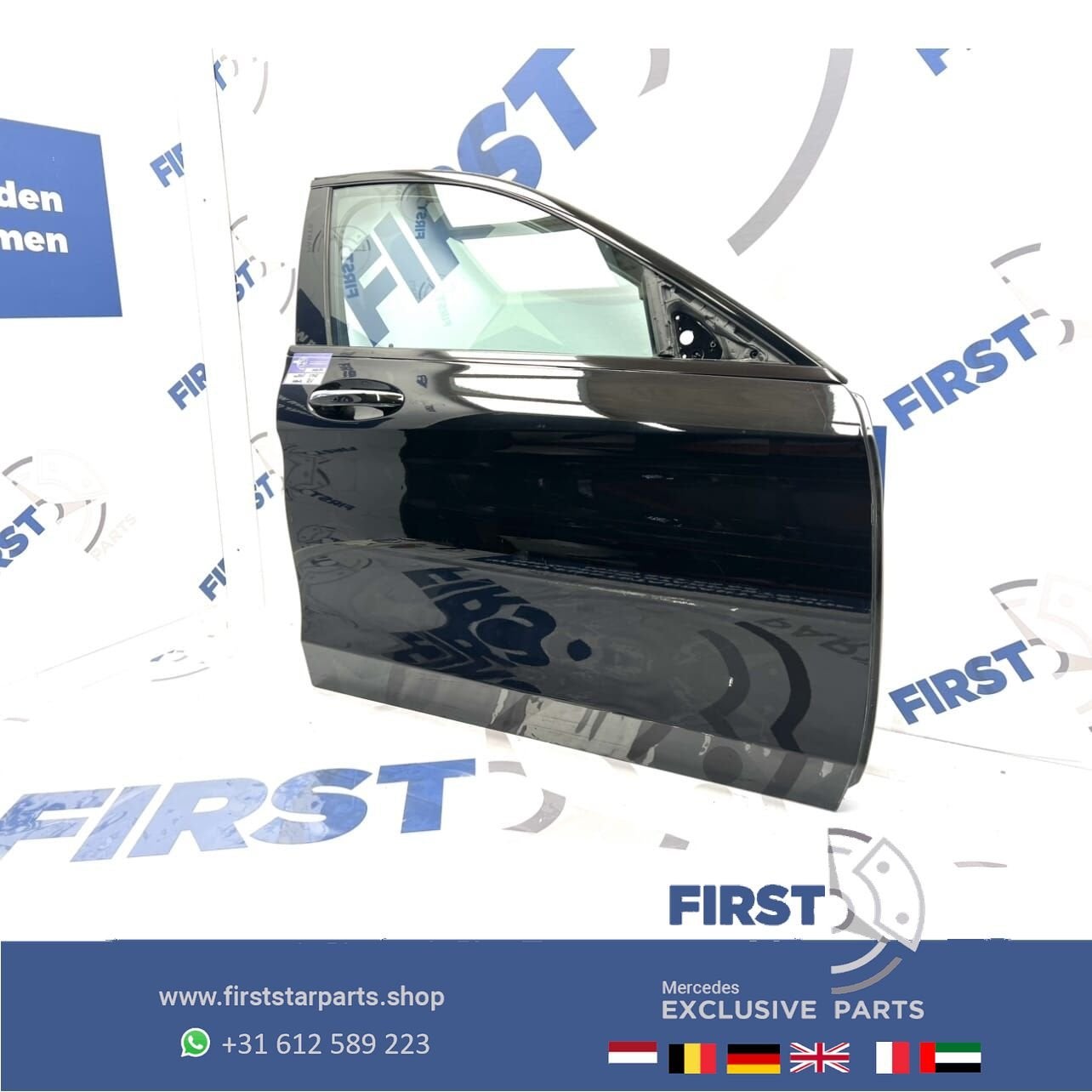 W205 PORTIER COMPLETE DEUR RECHTSVOOR C Klasse C43 C63 C63s, Auto-onderdelen, Gebruikt, -, Deur, Ophalen of Verzenden