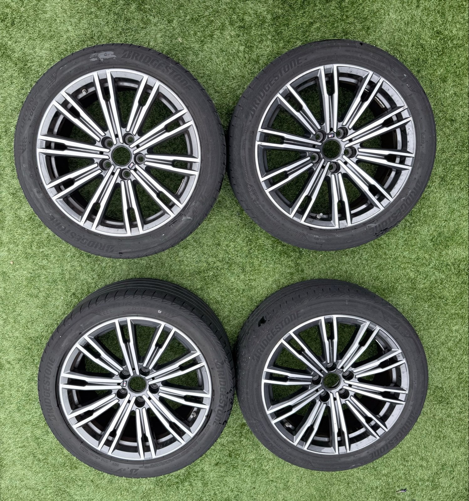 originele BMW M Performance / M Sport velgen incl. sensoren, 18 inch, Gebruikt, Banden en Velgen, Ophalen of Verzenden