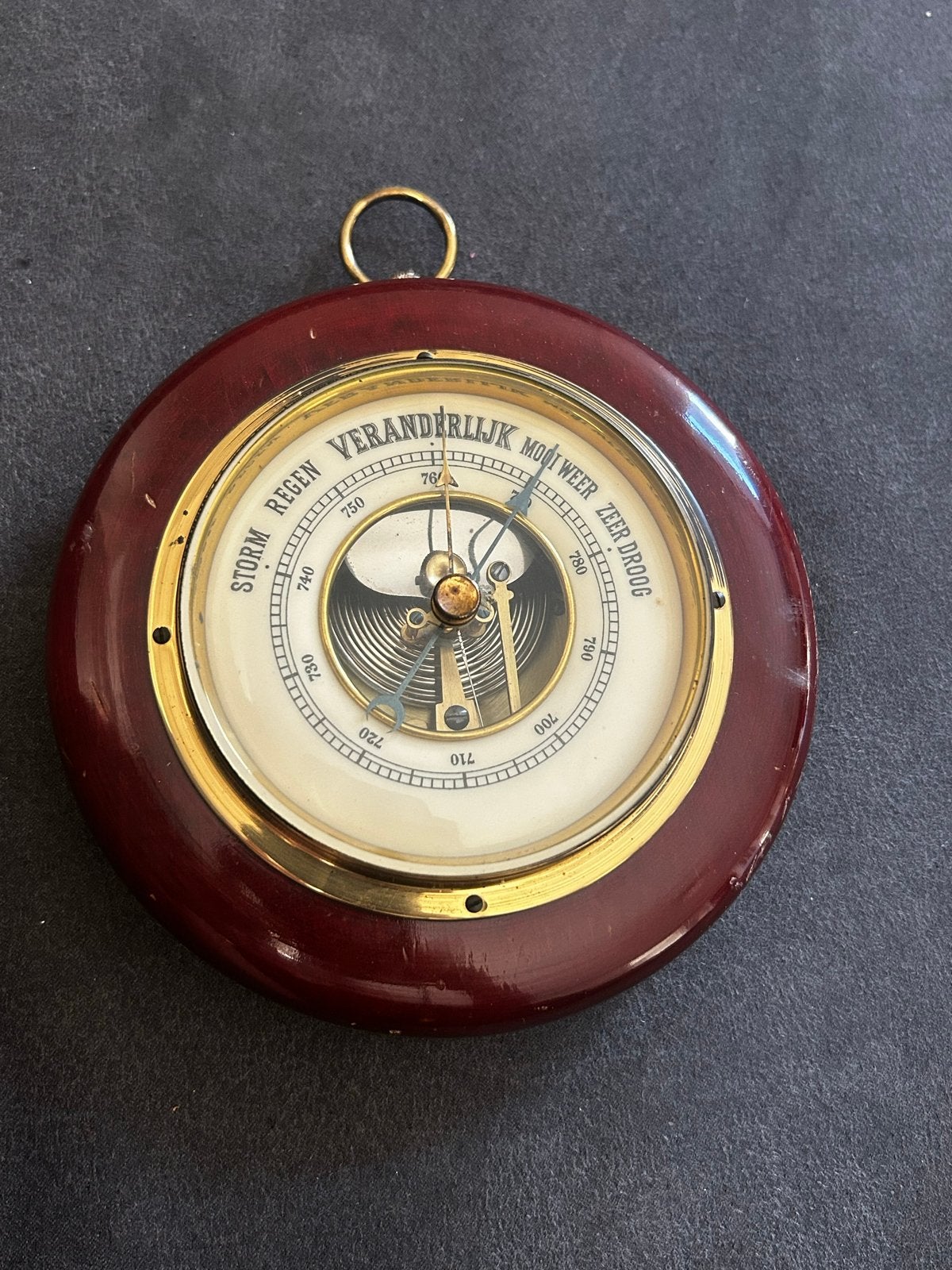 Antieke Lufft Barometer, Ophalen of Verzenden, Gebruikt, Barometer