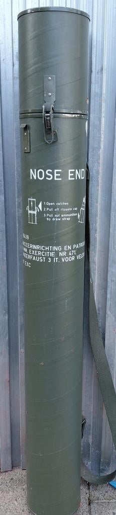 Koker van een granaat /raket verpakking, Verzamelen, Militaria | Tweede Wereldoorlog, Ophalen, Landmacht, Nederland, Kist of Geocache