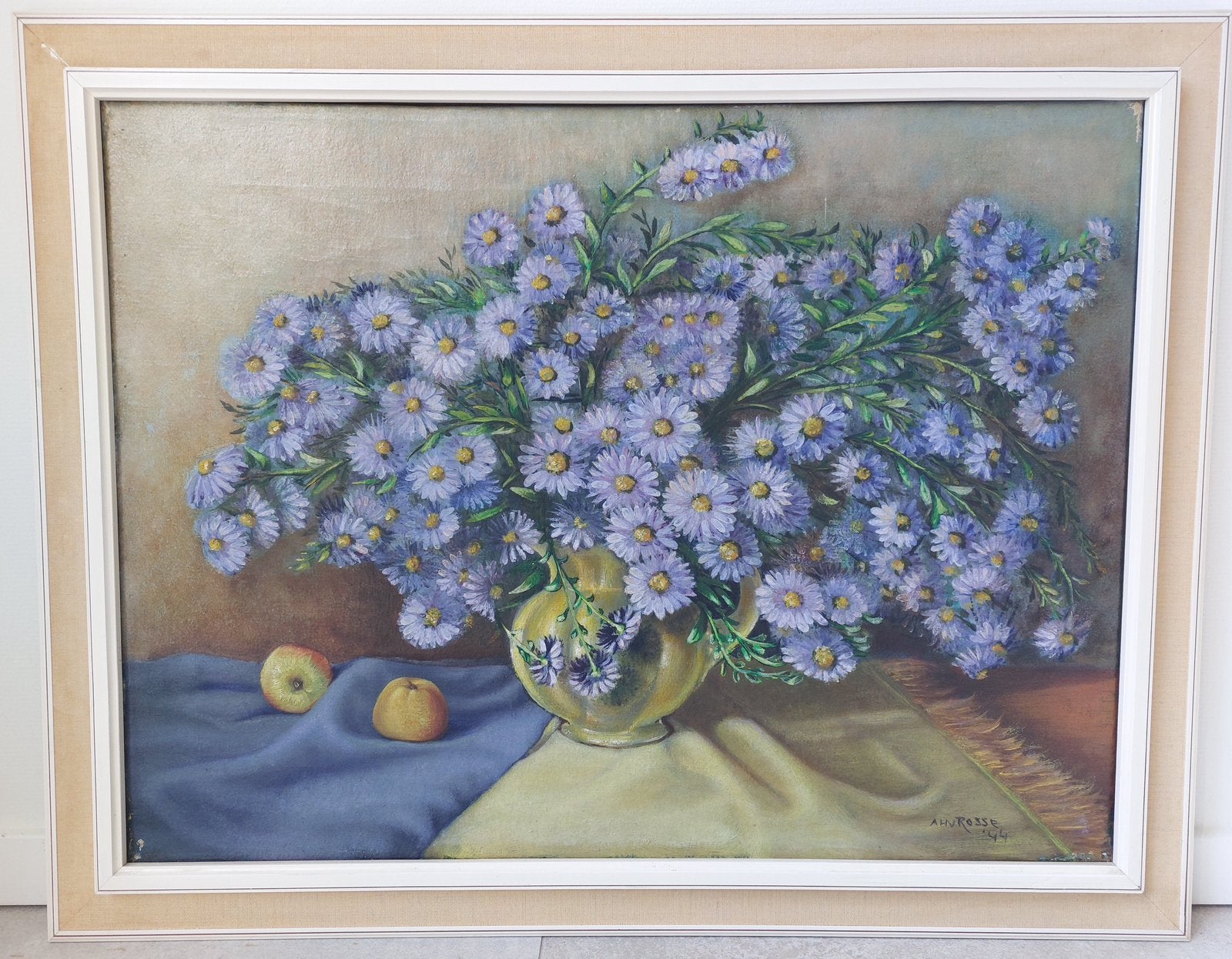 Schilderij Van Rosse 1944, Antiek en Kunst, Kunst | Schilderijen | Klassiek, Ophalen, Stilleven