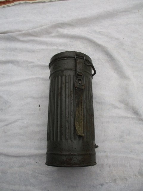 Duitse KM gasmasker + bus, Verzamelen, Ophalen of Verzenden, Landmacht, Duitsland, Overige typen