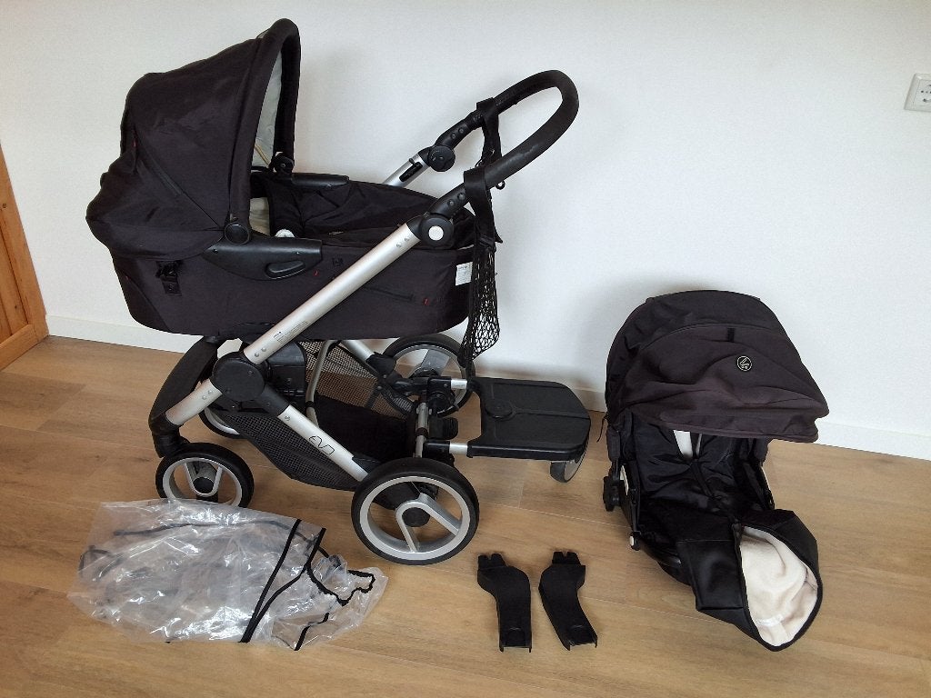 Mooie Musty evo kinderwagen, Ophalen, Gebruikt, Duowagen, Combiwagen
