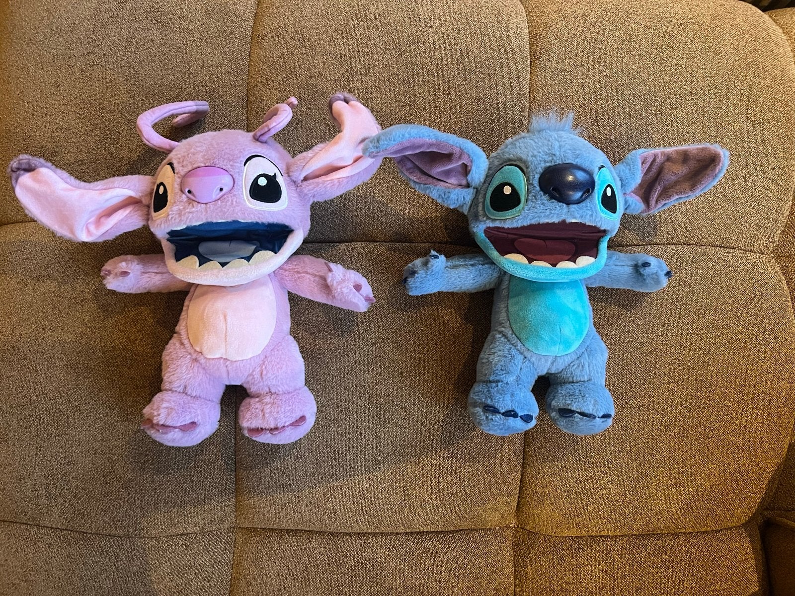 Stitch en Angel elektronische puppetronics nieuw, Ophalen, Disney, Overige typen, Zo goed als nieuw
