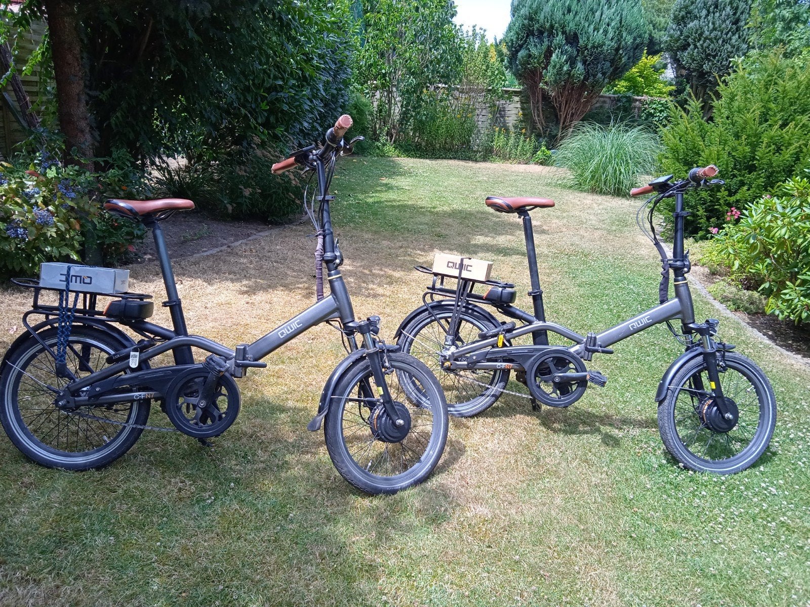 qwic ebike vouwfiets met goede accu s, Fietsen en Brommers, Ophalen, Gebruikt, 16 tot 18 inch, Versnellingen