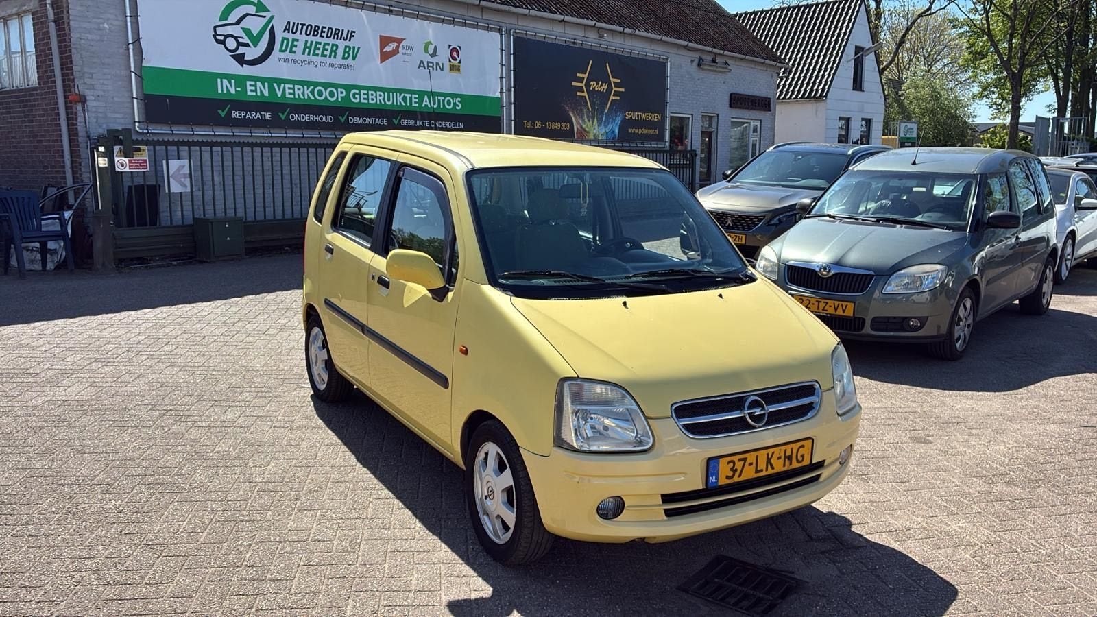 Opel Agila, Auto's, Opel, Bedrijf, Agila, Airbags, Airconditioning, Trekhaak, Benzine, C, Hatchback, Handgeschakeld, Origineel Nederlands