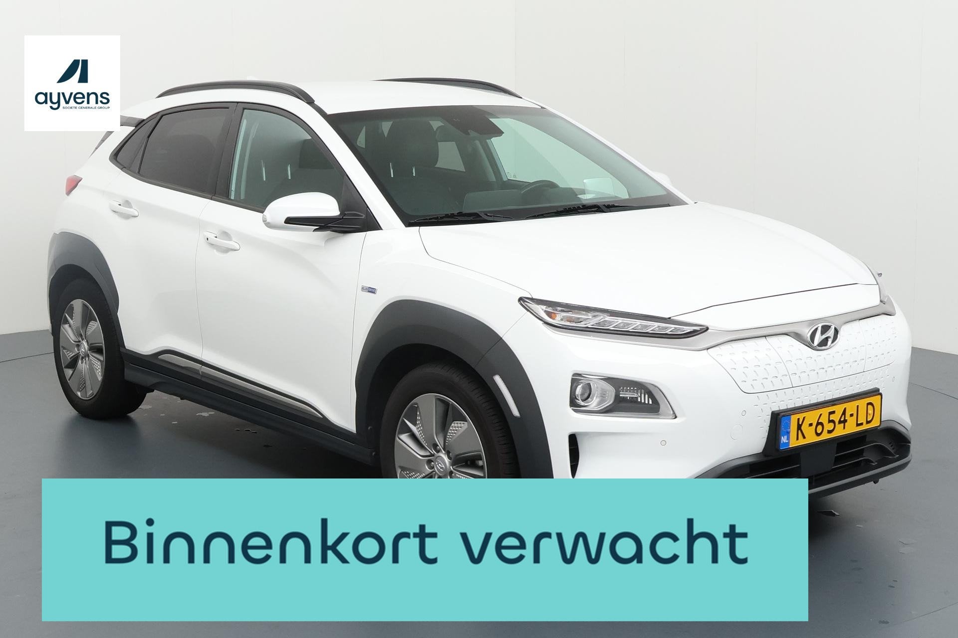 Hyundai Kona EV Limited 64 kWh Alle luxe in één elektrisch, Auto's, Gebruikt, 445 min, Wit, Origineel Nederlands