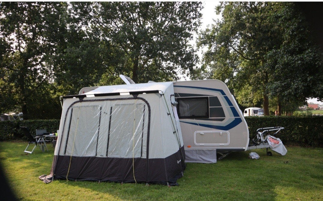 deeltent polyester merk starcamp, Ophalen, Gebruikt
