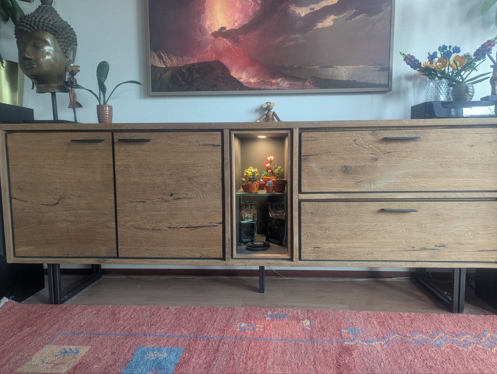Foto 3 van Xooon Teak Dressoir 2,10 meter lang