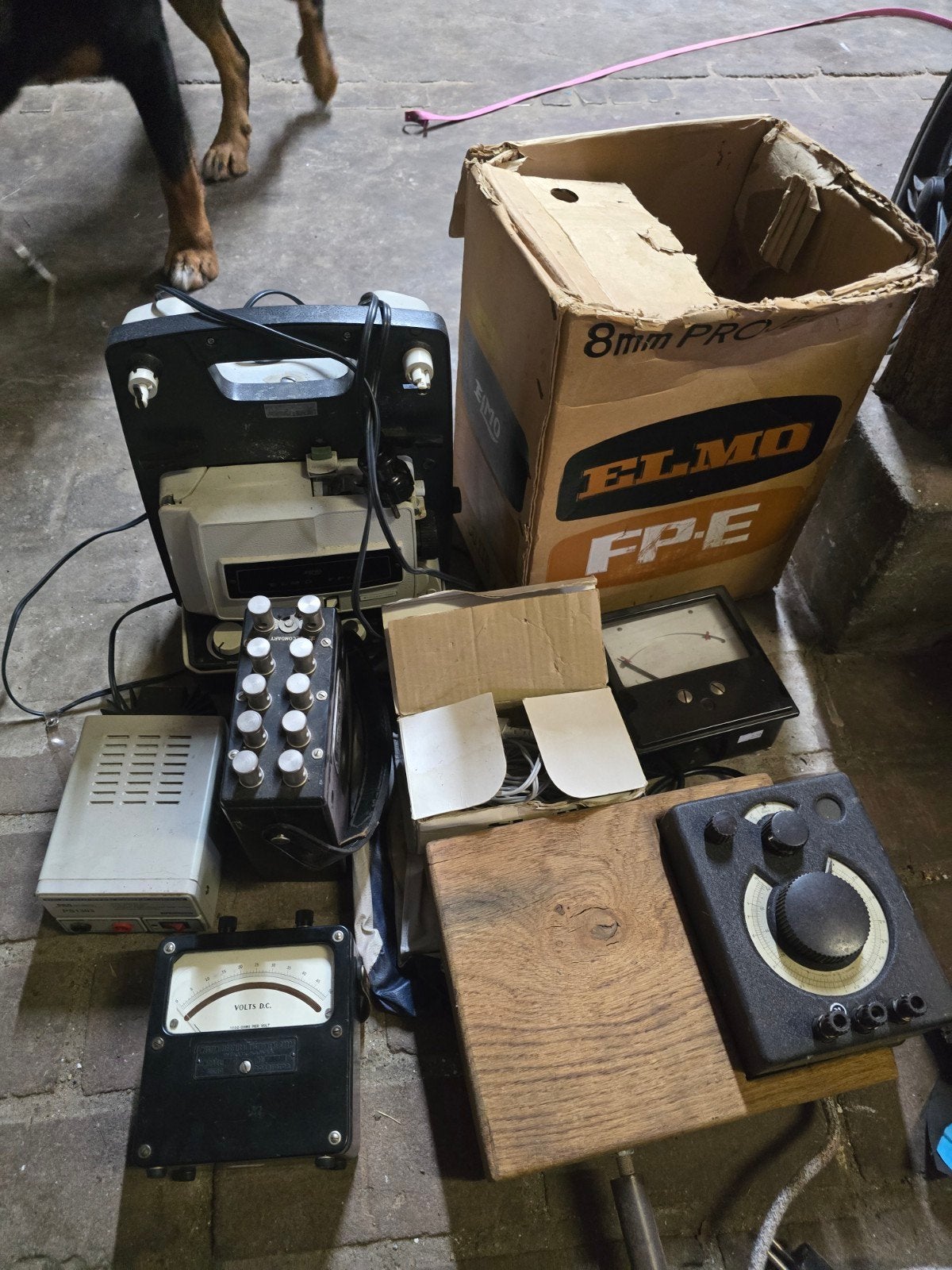 Vintage Elmo FPE filmprojector en diverse elektronica, Ophalen, Overige resoluties, Elmo, Gebruikt