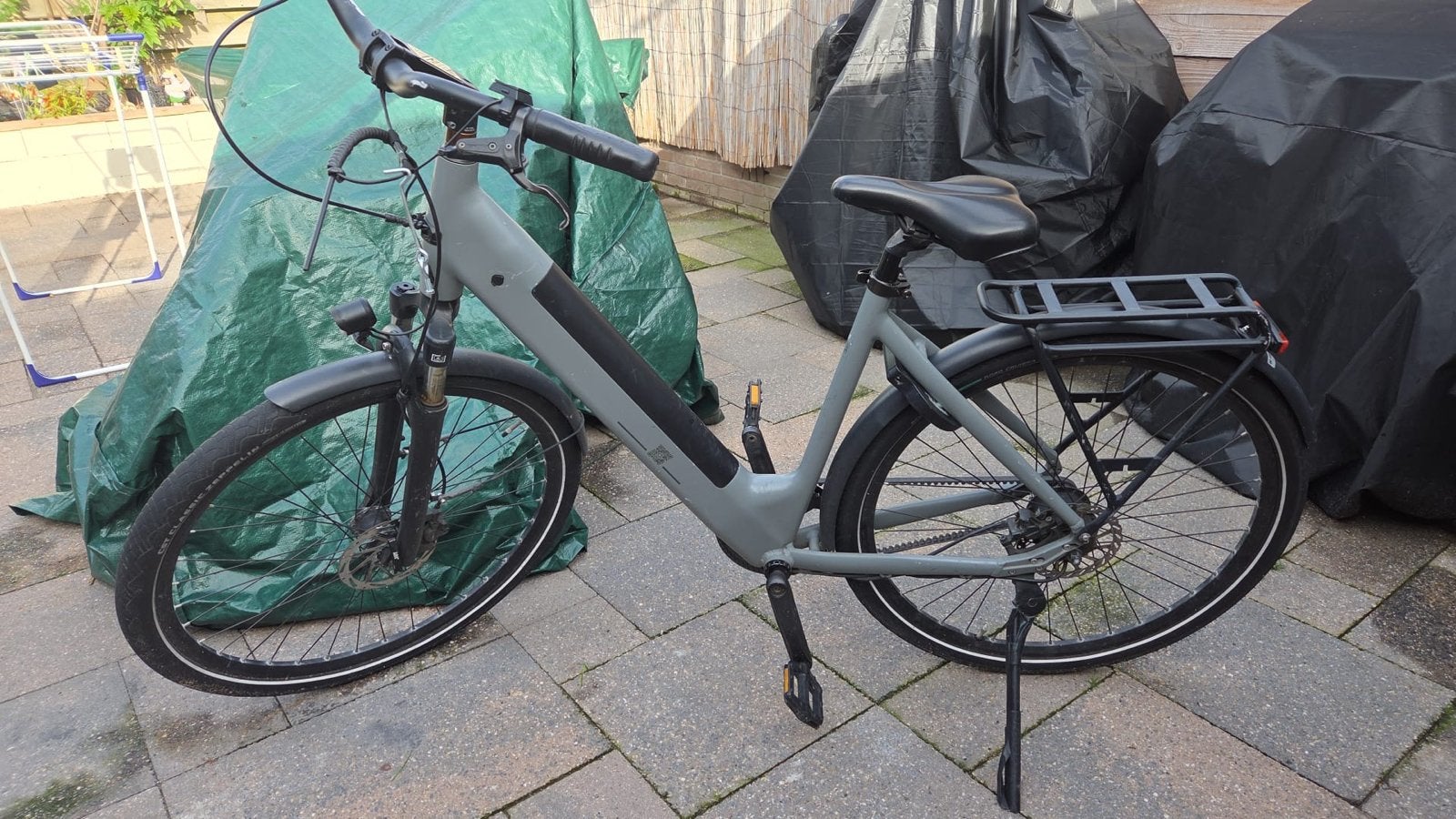 Qwic Huyser E-bike - Zo goed als nieuw, Fietsen en Brommers, Ophalen, Qwic, Zo goed als nieuw, 51 tot 55 cm