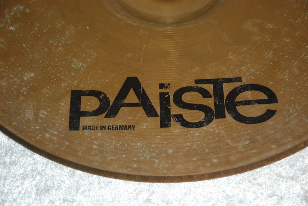 Paiste 101 crash bekken 957gr 16 inch  <26260923>, Gebruikt, ., Drums of Percussie, Ophalen of Verzenden