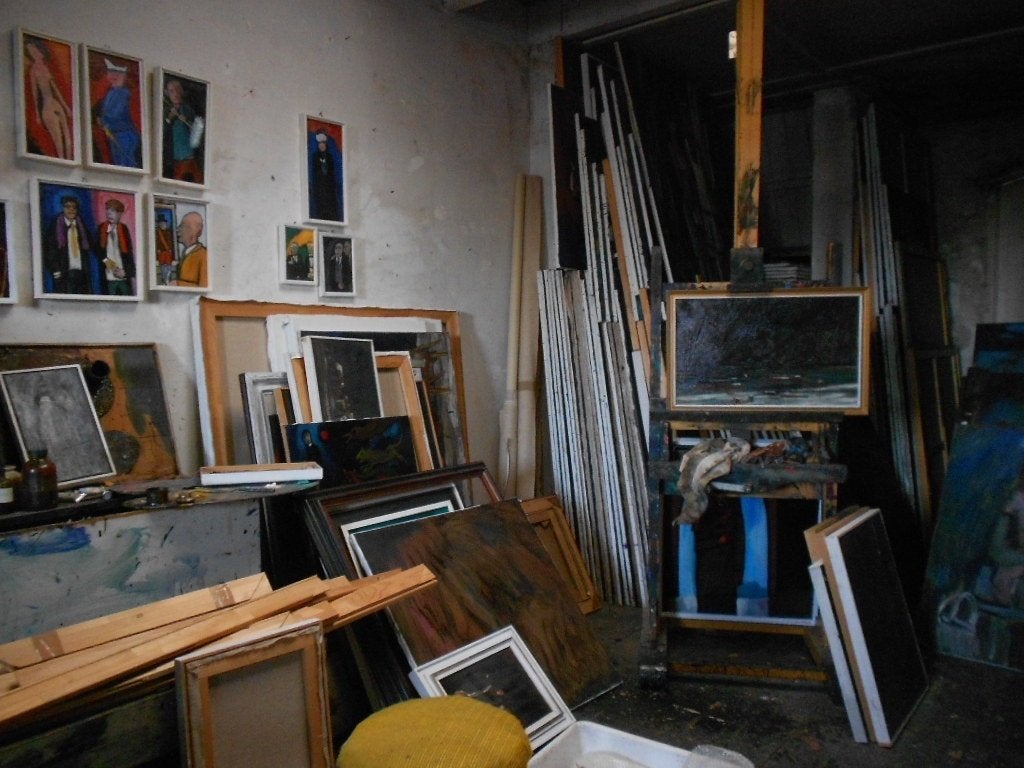 30 olieverfschilderijen Theo van der Horst, Antiek en Kunst, Kunst | Schilderijen | Modern, Ophalen, Olieverf