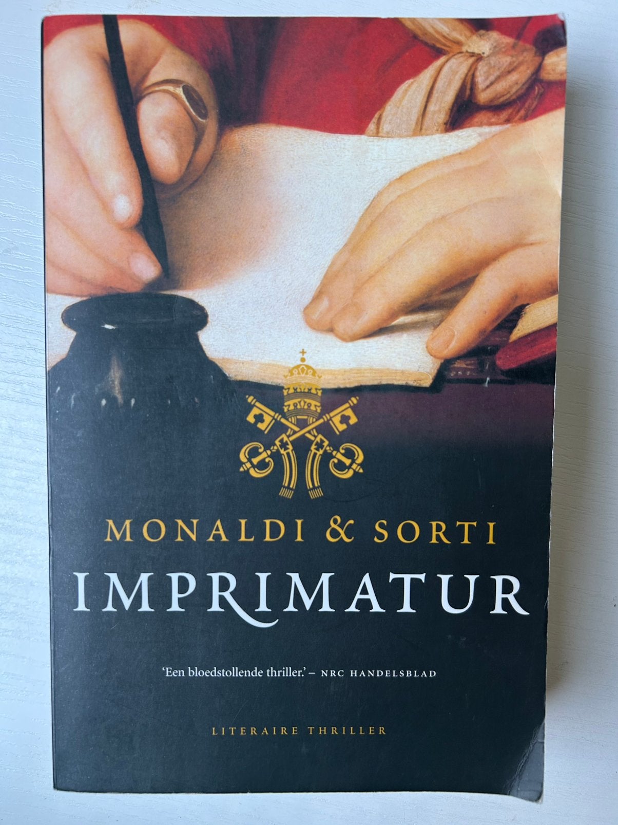 F.P. Sorti - Imprimatur, Boeken, Thrillers, Gelezen, Ophalen of Verzenden
