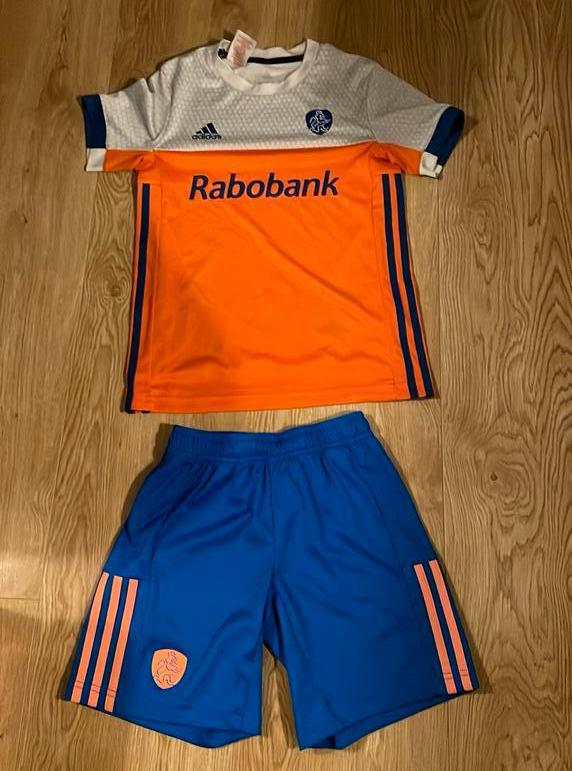 Hockey nederlands elftal unisex hockey shirt en broekje 140, Ophalen of Verzenden, Gebruikt, Kleding