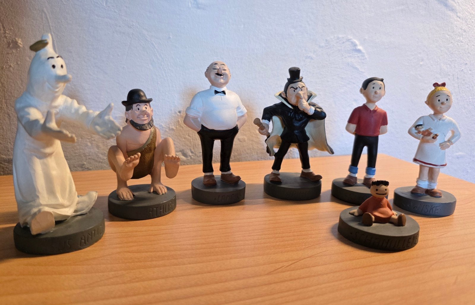 Suske & Wiske figuren - Complete set, Ophalen of Verzenden, Zo goed als nieuw