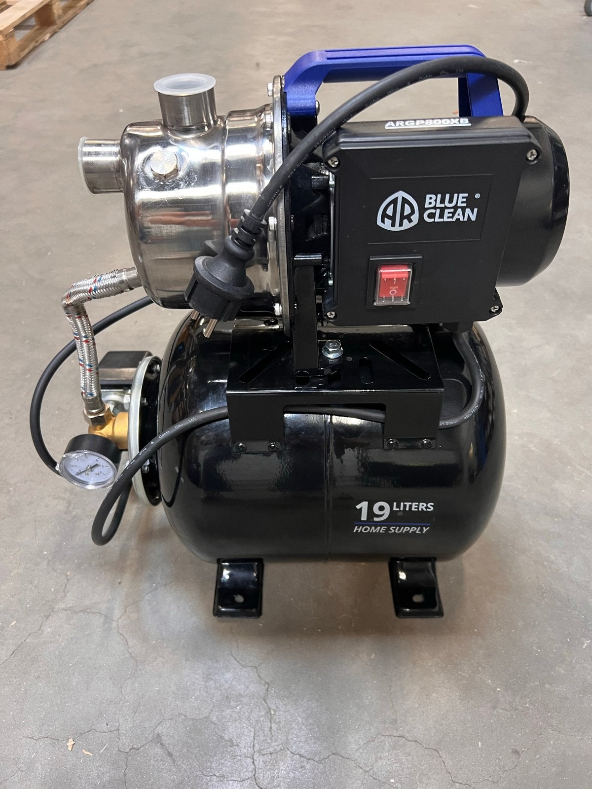 Beregening Blue Clean ARGP800XB Hydrofoorpomp 19L - Nieuw, Ophalen of Verzenden, Zo goed als nieuw, Elektrisch, Hydrofoorpomp