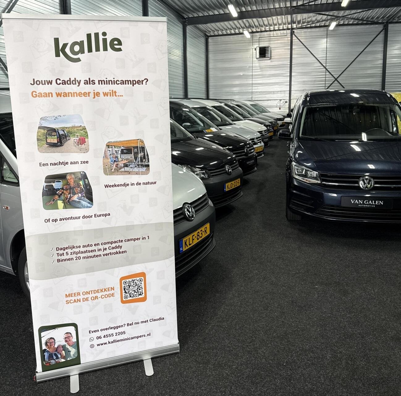 Volkswagen caddy maxi & caddy combi 50x op voorraad., Auto's, Voorwielaandrijving, 12 maanden, 125 pk, Gebruikt