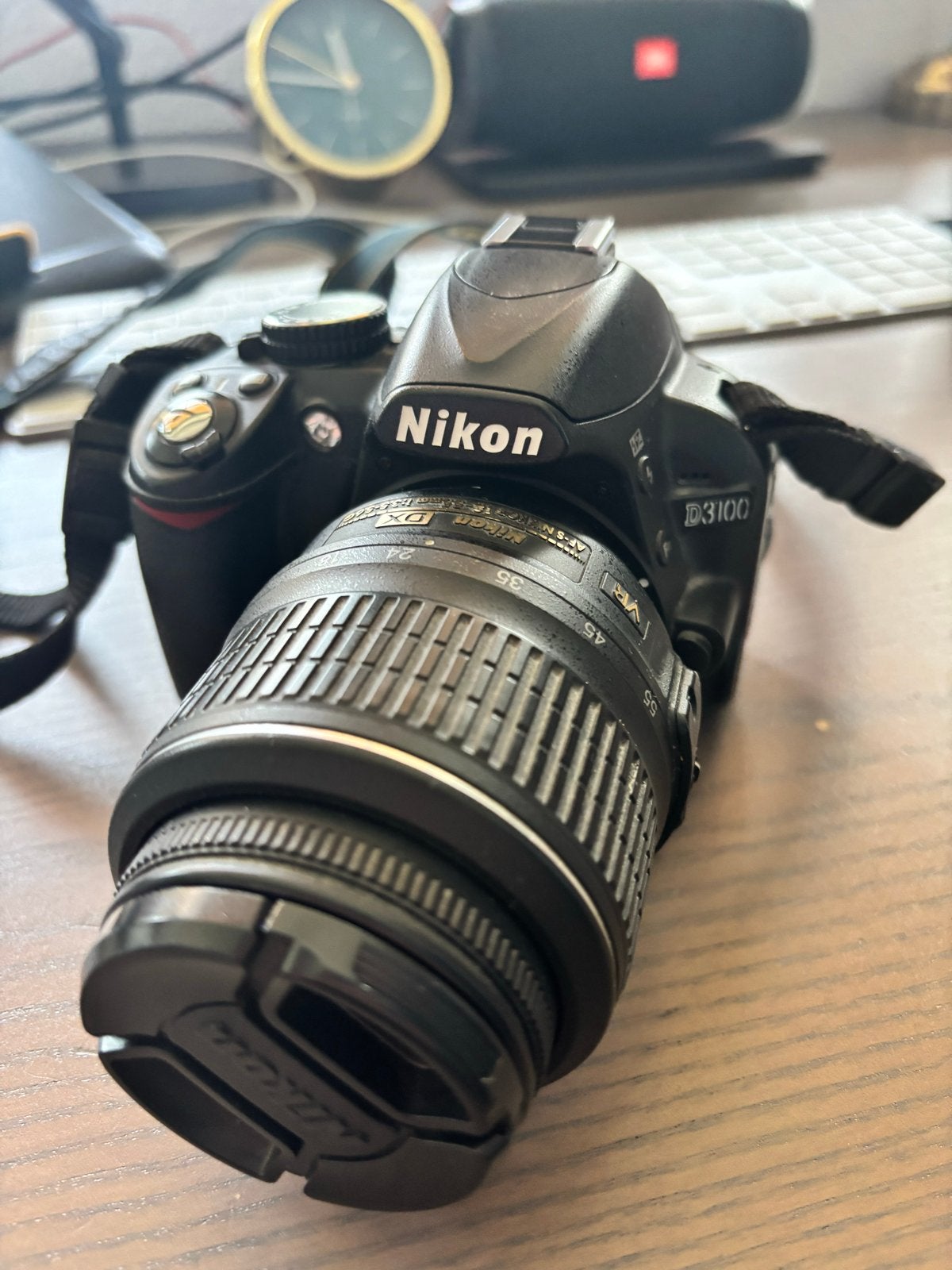 Nikon D3100 spiegelreflexcamera met 18-55mm lens, Audio, Tv en Foto, Fotocamera's Digitaal, Zo goed als nieuw, Spiegelreflex, Nikon