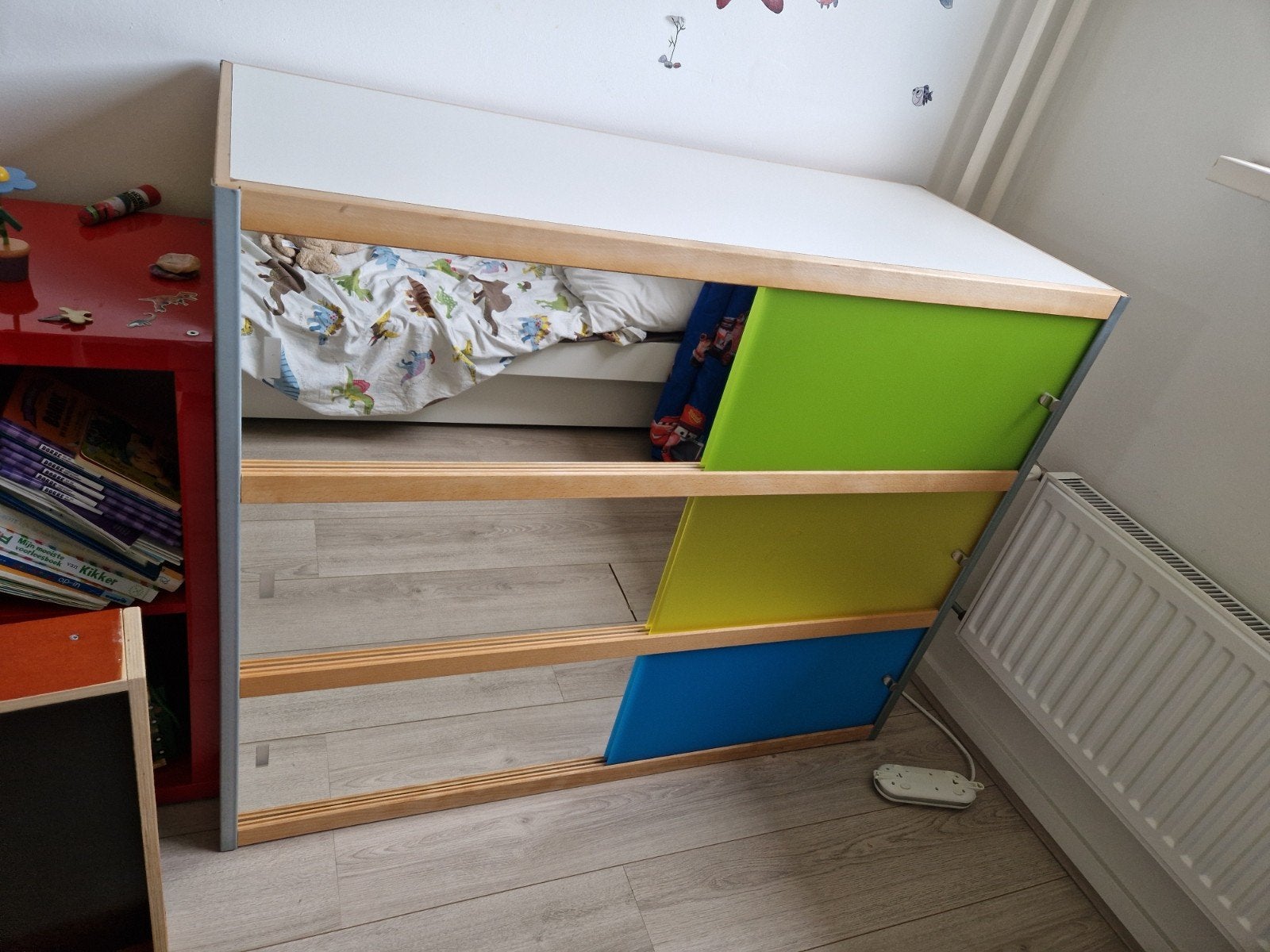 Kewlox Modulo kast, Ophalen, Gebruikt