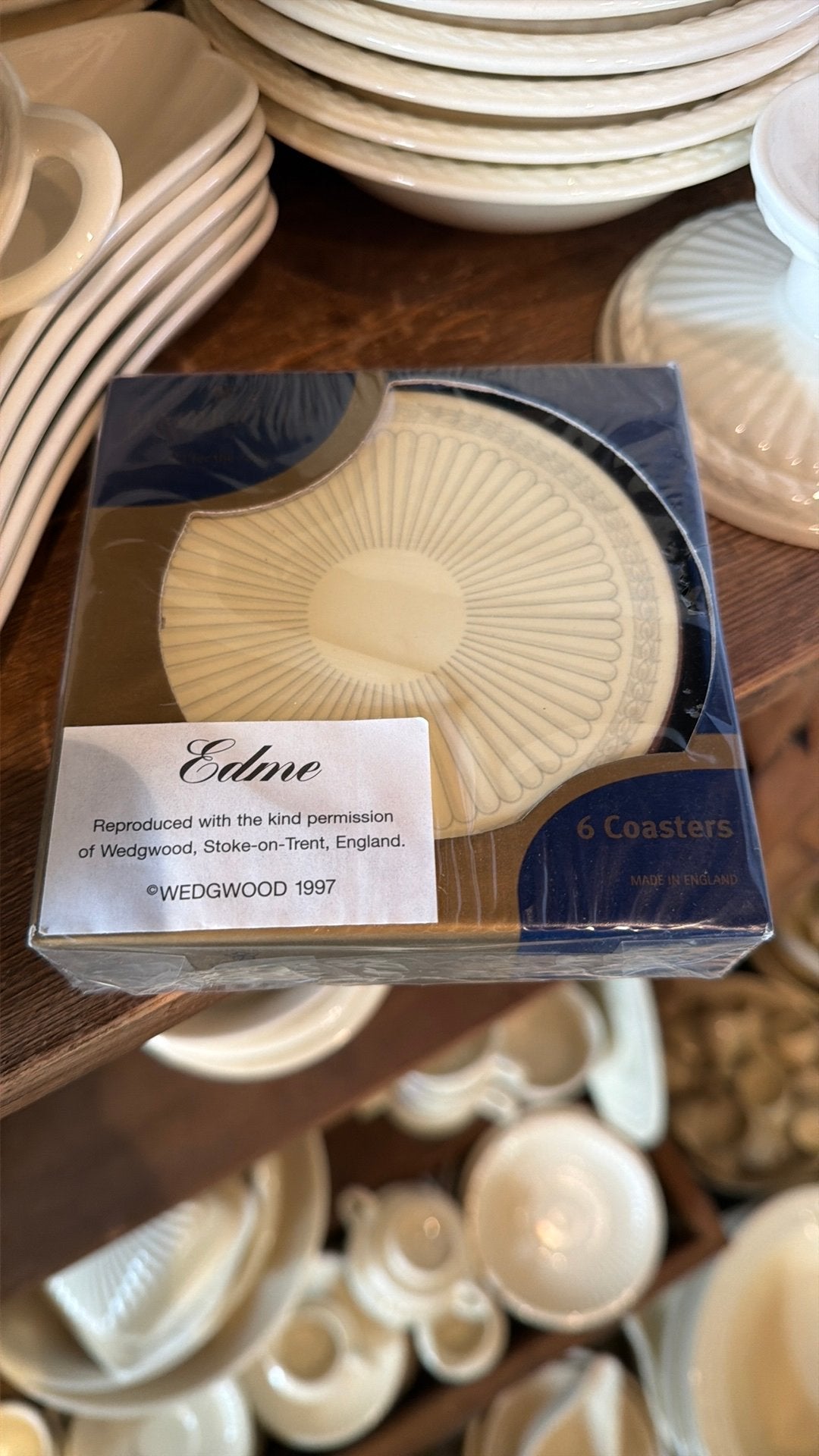 Wedgwood EDME onderzetters, Ophalen of Verzenden, Nieuw, Aardewerk, Overige typen