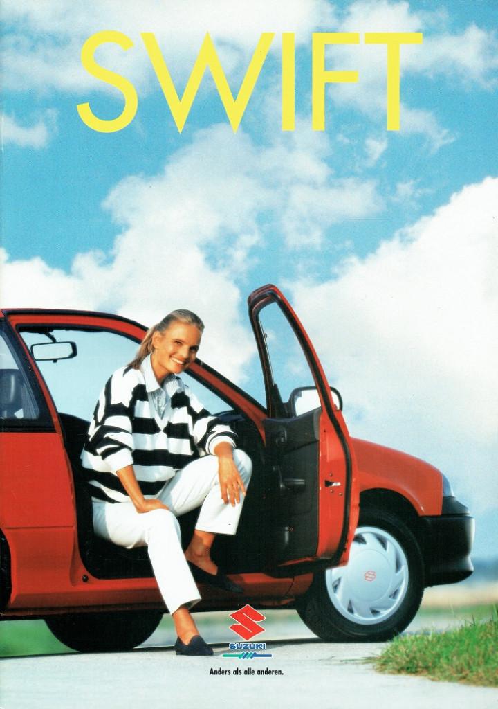 Folder Suzuki Swift (Duitse uitgave - 1993), Verzenden, Gelezen, Overige merken