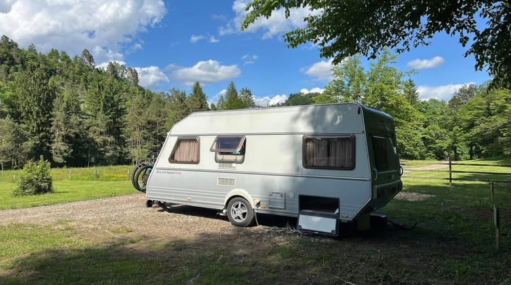 Kip Grey Line Special 50TDB (2003) met Solar & Voortent, Caravans en Kamperen, Rondzit, Kip, Frans bed, Particulier