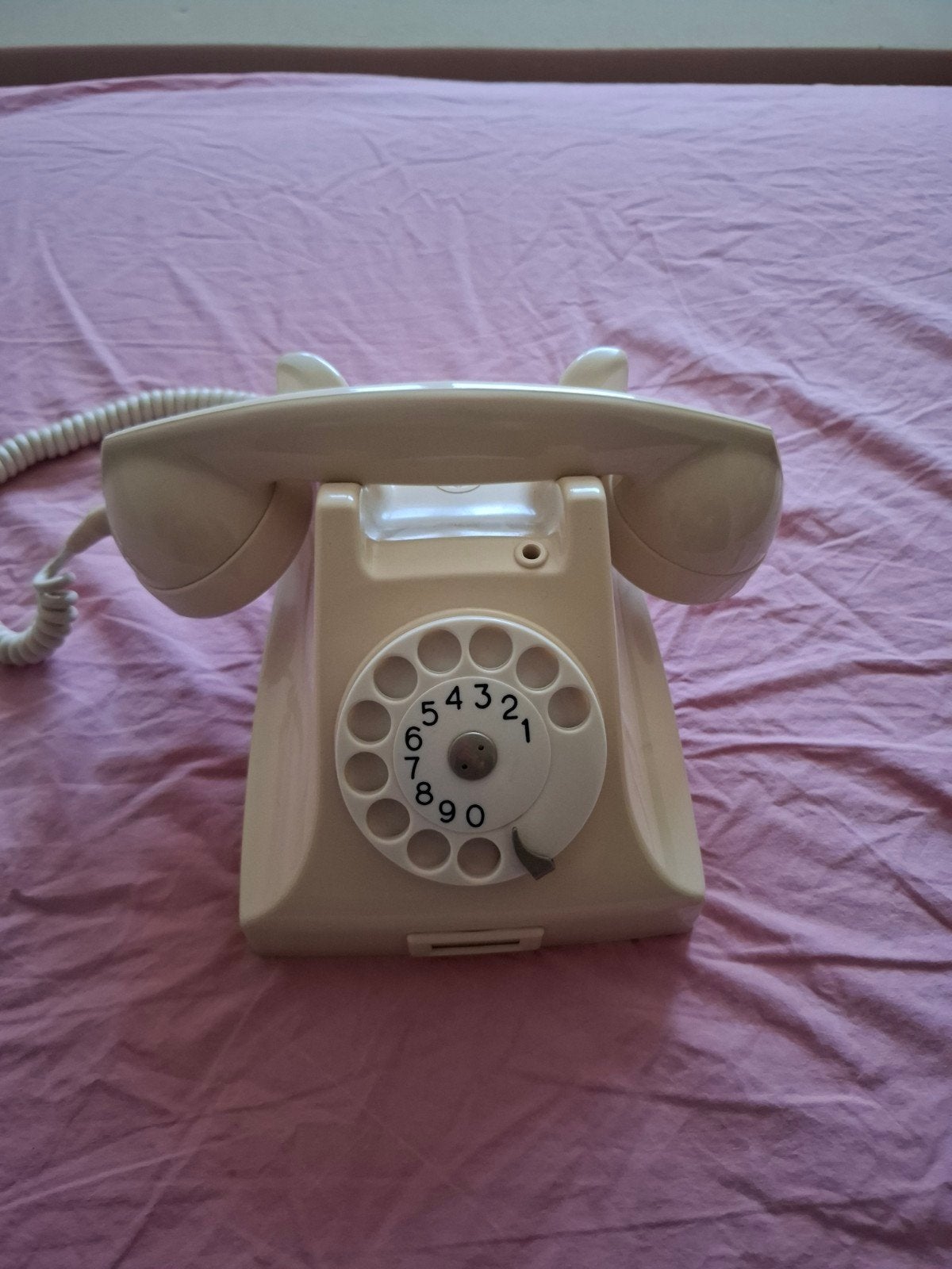 Vintage telefoon PTT, Ophalen of Verzenden, Zo goed als nieuw, Met draaischijf