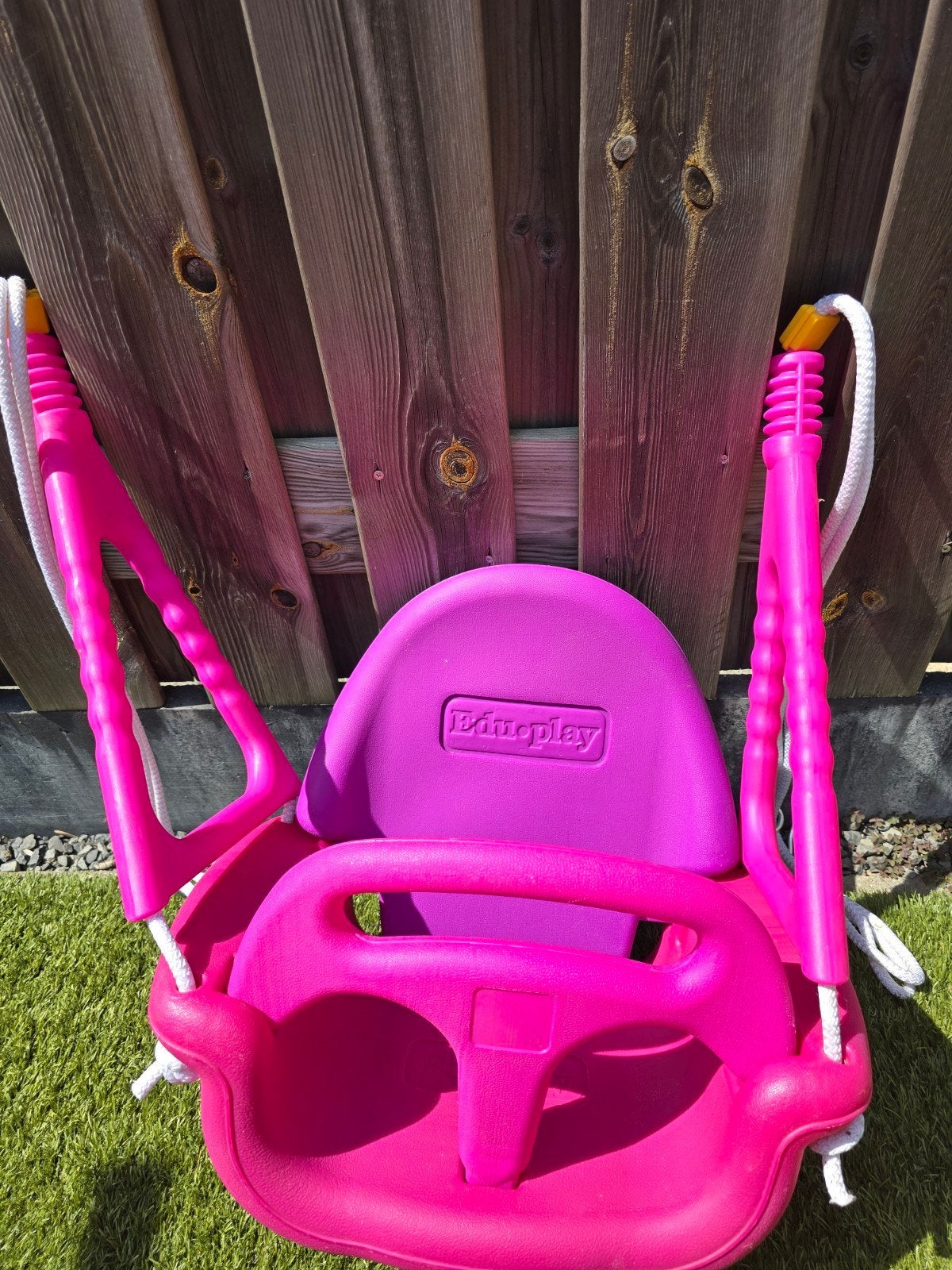 Educ-Play 3-in-1 Baby/Peuter/Kinder Schommel Roze, Kinderen en Baby's, Speelgoed | Buiten | Speeltoestellen, Ophalen, Zo goed als nieuw