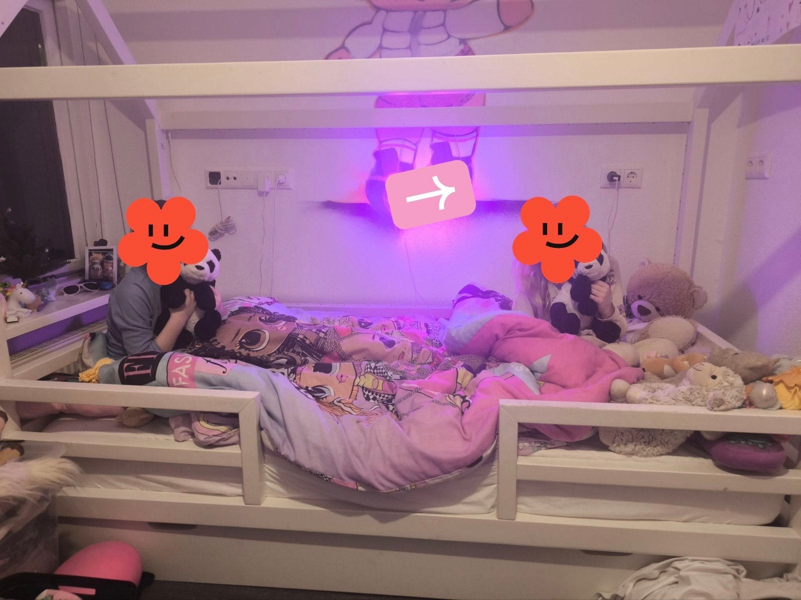 bed huisje, Ophalen, Gebruikt, 180 cm of meer, 85 tot 100 cm