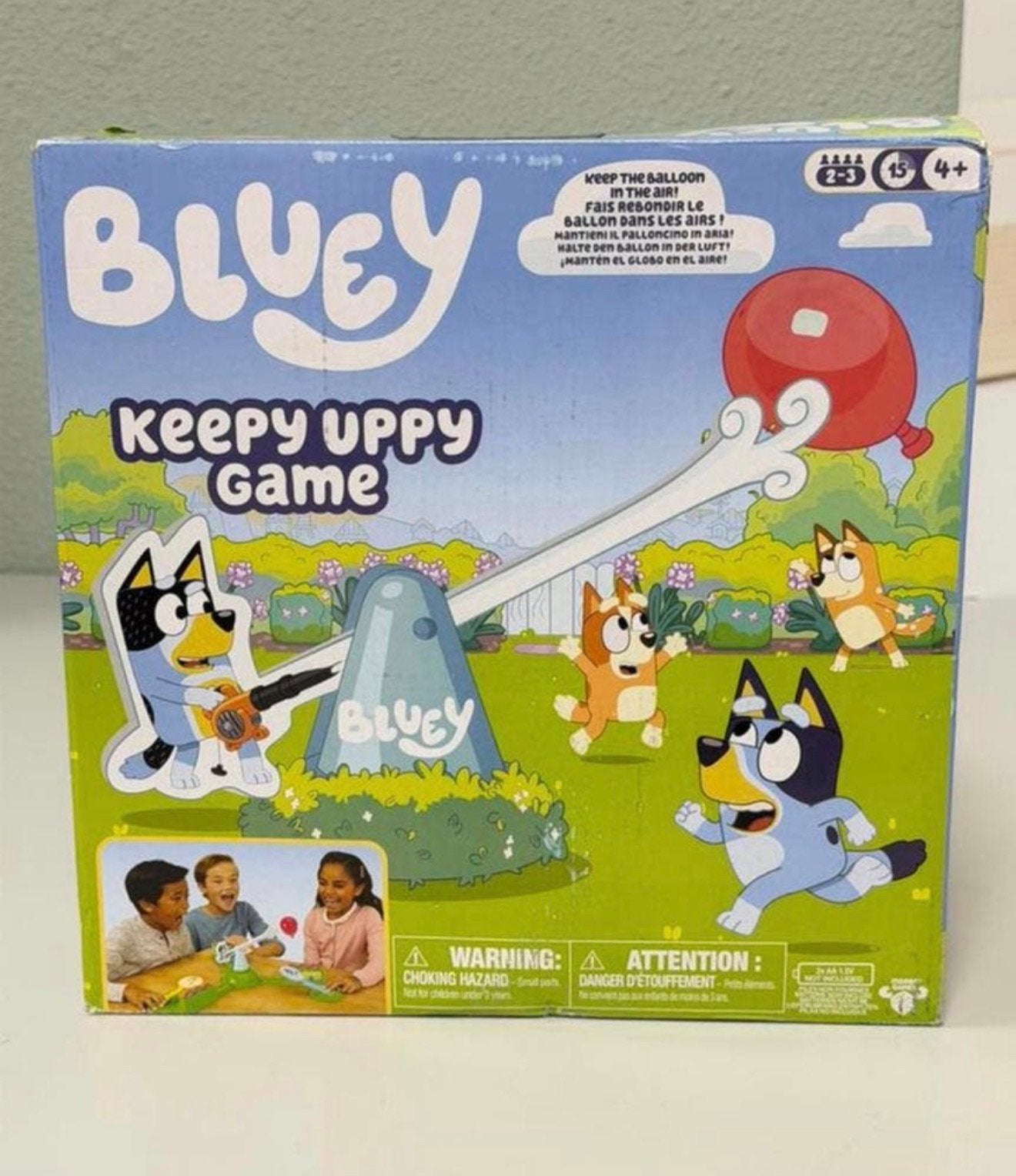 Bluey Keepy Uppy Game actiespel NIEUW Moose Gezelsschapsspel, Hobby en Vrije tijd, Nieuw, Ophalen of Verzenden, H, H
