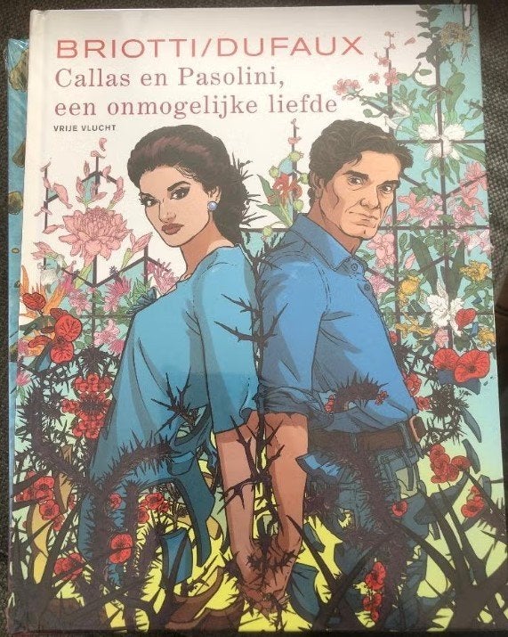 een onmogelijke liefde callas en pasolini dufaux hc c12, Eén stripboek, Ophalen of Verzenden, Zo goed als nieuw