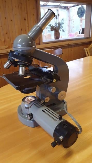 microscoop Olympus Tokyo, Audio, Tv en Foto, Optische apparatuur | Microscopen, Ophalen, Gebruikt, Minder dan 400x, Biologische microscoop