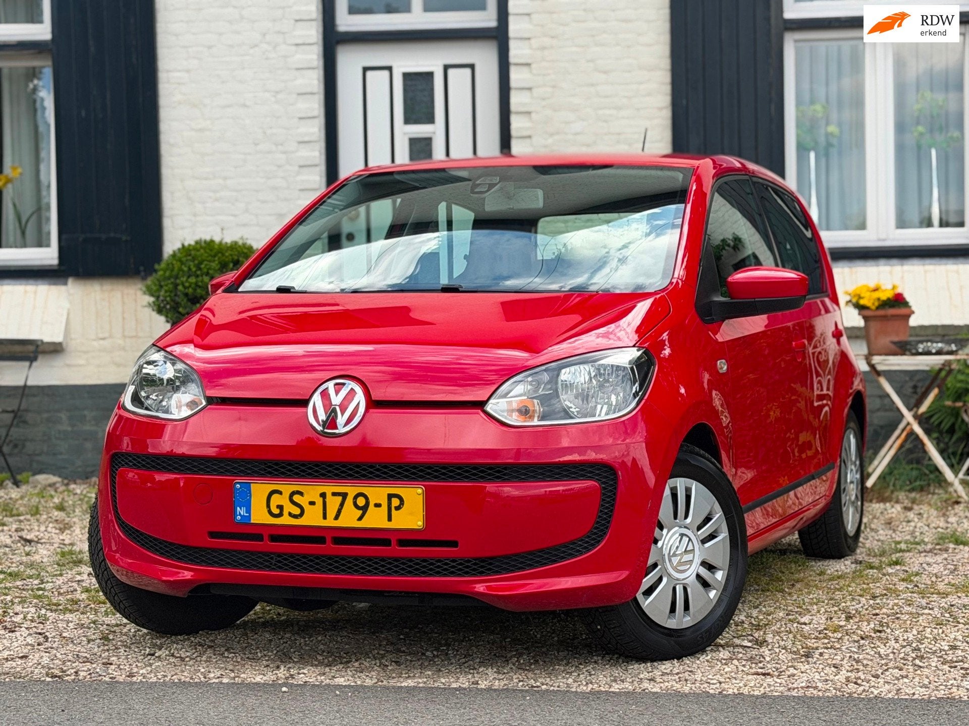 Volkswagen Up! 1.0 move up! BlueMotion|Airco|Elek-ramen|5DRS, Auto's, Voorwielaandrijving, Gebruikt, 840 kg, Origineel Nederlands