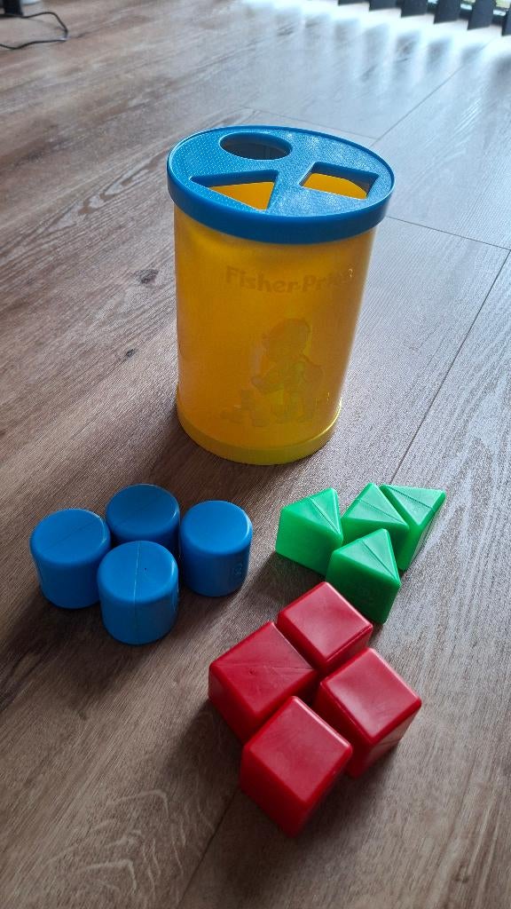 Fisher-Price vintage vormenstof, Ophalen of Verzenden, Gebruikt, Speelset