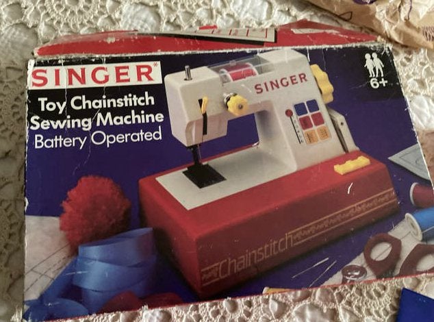 Vintage Singer kinder naaimachine (Jaren '70), Ophalen of Verzenden, Huis en Inrichting