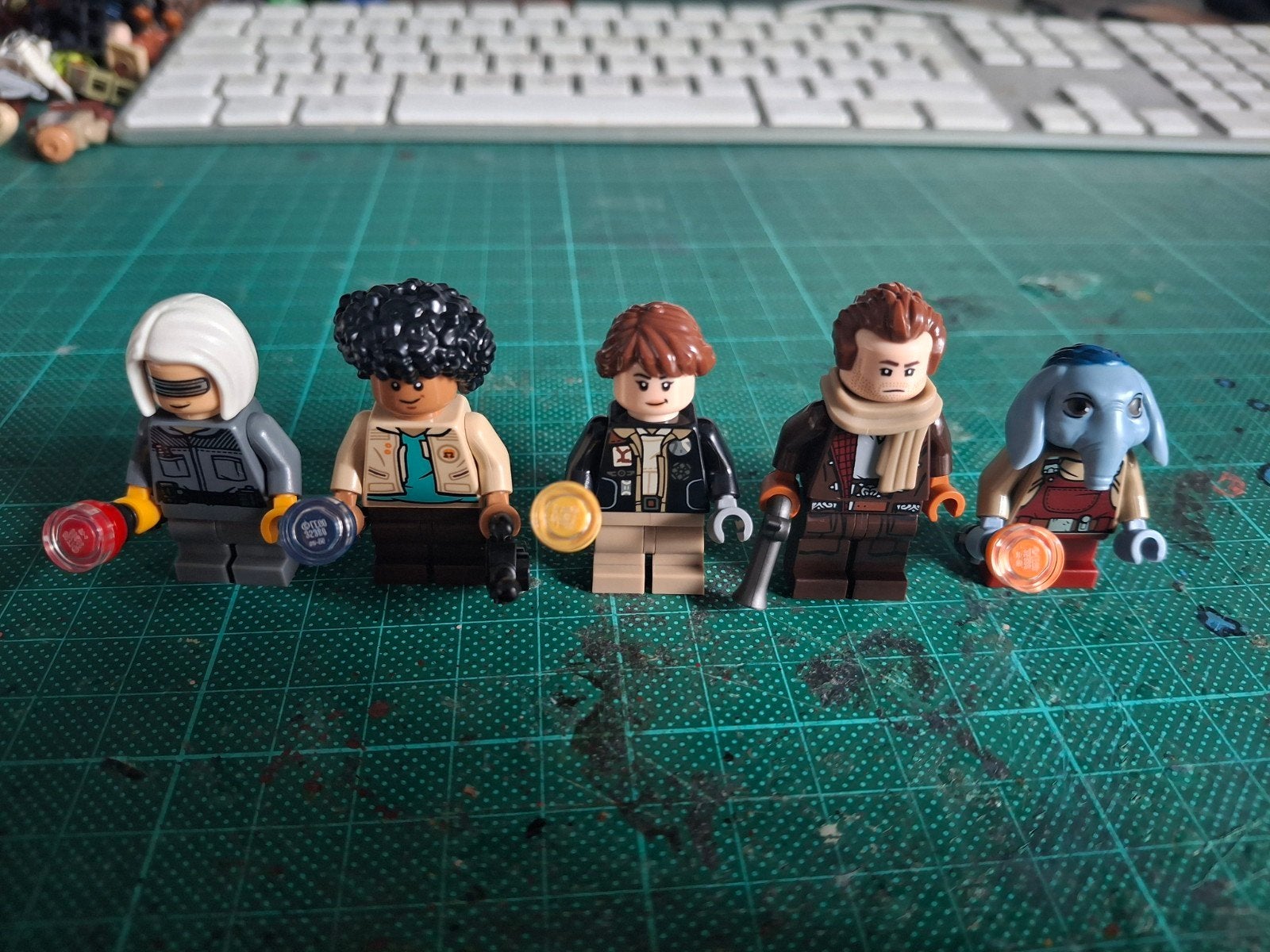 LEGO Skeleton Crew Minifiguren Set - Star Wars, Ophalen of Verzenden, Zo goed als nieuw, Actiefiguurtje