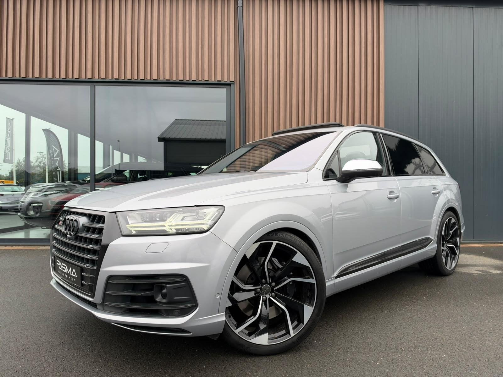 Audi SQ7 4.0 TDI Quattro | Grijskenteken | Matrix | Pano | B, Automaat, Gebruikt, 2467 kg, 14 km/l