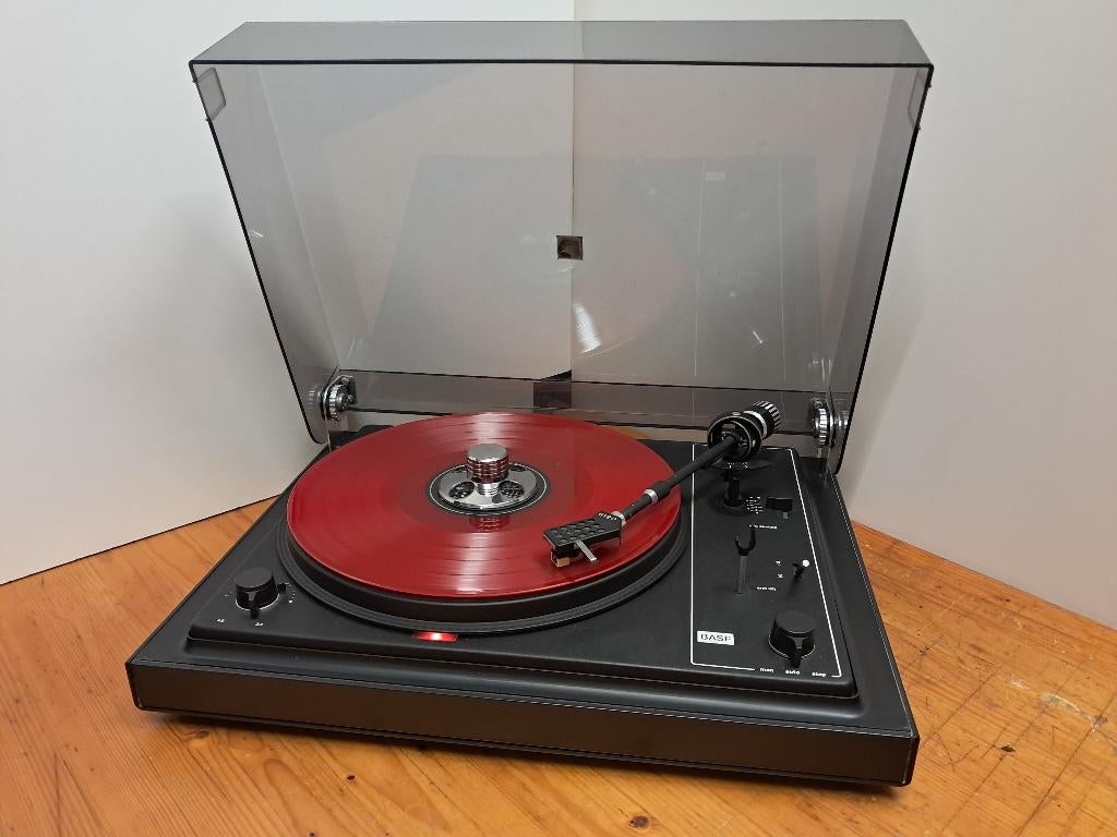 Basf 8120 vintage platenspeler, Ophalen of Verzenden, Overige merken, Pitch-regelaar