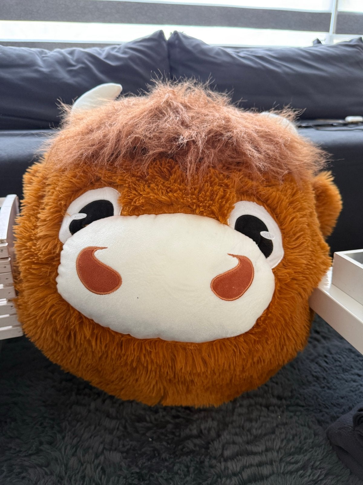 Schattig Knuffelbal Stier (Ferdinand- Disneyfiguur), Ophalen of Verzenden, Zo goed als nieuw, Middelgroot (20 tot 80 cm), Bruin