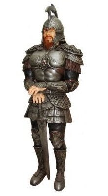 Knight hoogte 212 cm - ridderbeeld- levensgroot